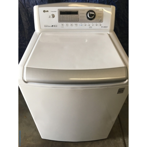 HE LG ENERGY STAR Top-Load Direct-Drive Washer, 1-Year Warranty