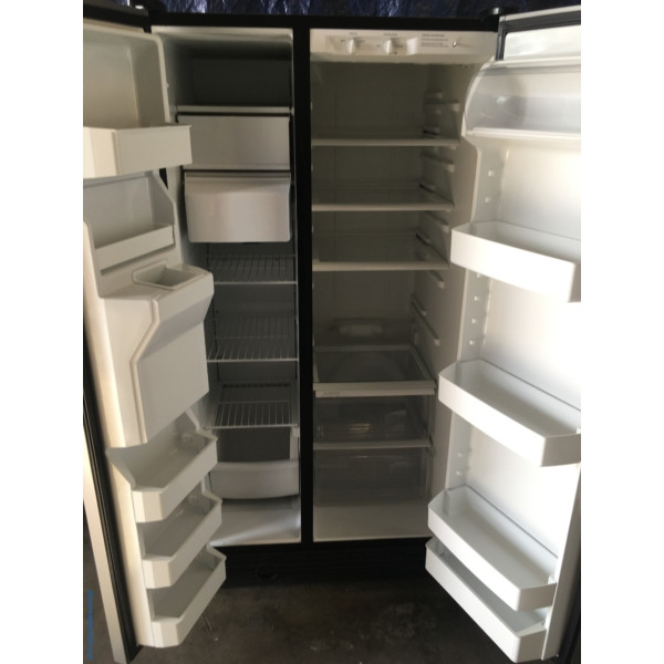 36″ Estate Side-by-Side (25 Cu. Ft.) Refrigerator, 1-Year Warranty
