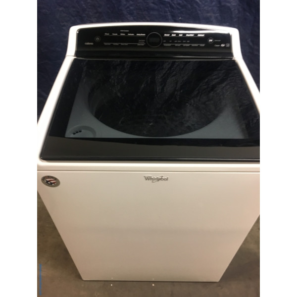 BRAND-NEW HE Whirlpool Cabrio Top-Load Steam Washer, 1-Year Warranty