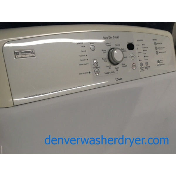 Quality Refurbished Kenmore Elite Oasis-Series HE Top-Load Direct-Drive Washer, 1-Year Warranty