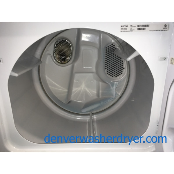27″ Maytag Centennial Series ENERGY STAR Top-Load Washer & Electric Dryer Set, 1-Year Warranty
