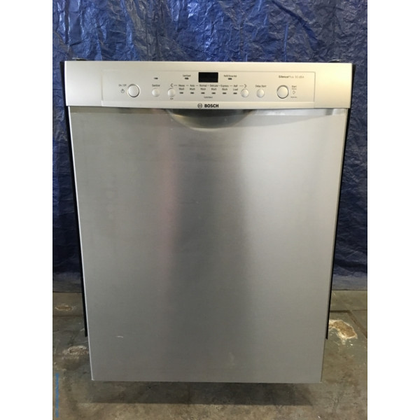 BRAND-NEW Stainless Bosch Ascenta-Series 24″ Built-In full Console Dishwasher, 1-Year Warranty