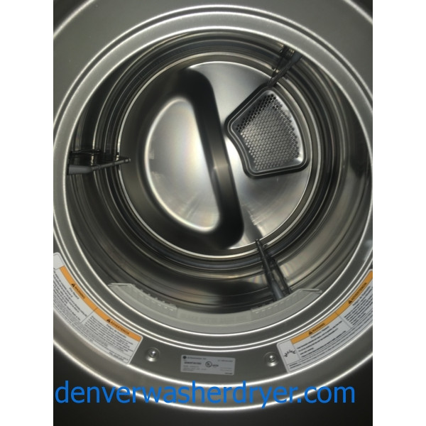27″ LG TROMM Stackable Front-Load Electric (7.3 Cu. Ft.) Dryer, 1-Year Warranty