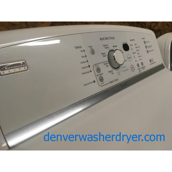 Kenmore Elite Oasis ST Electric Dryer with Steam, Quality Refurbished, 1-Year Warranty