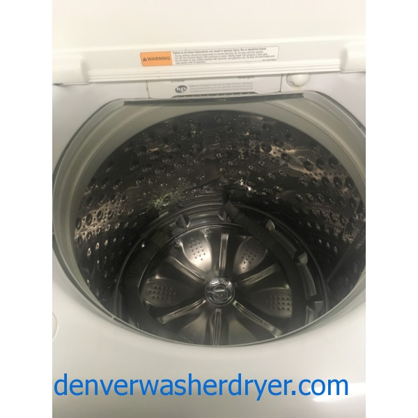 Quality Refurbished Kenmore (LG) Elite HE Top-Load Direct-Drive Washer & Electric Dryer Set, 1-Year Warranty