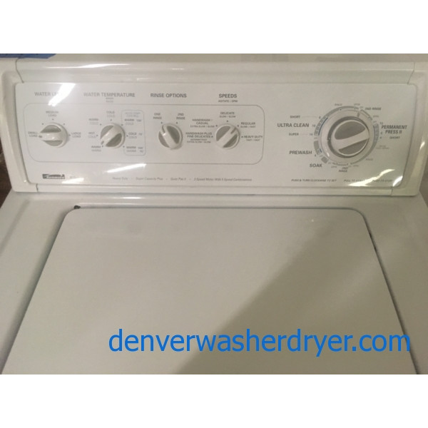Quality Refurbished Kenmore Top-Load Direct-Drive Washer, 1-Year Warranty