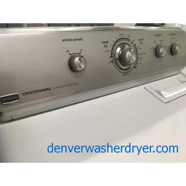 Quality Refurbished Maytag Centennial Electric Dryer, 1-Year Warranty
