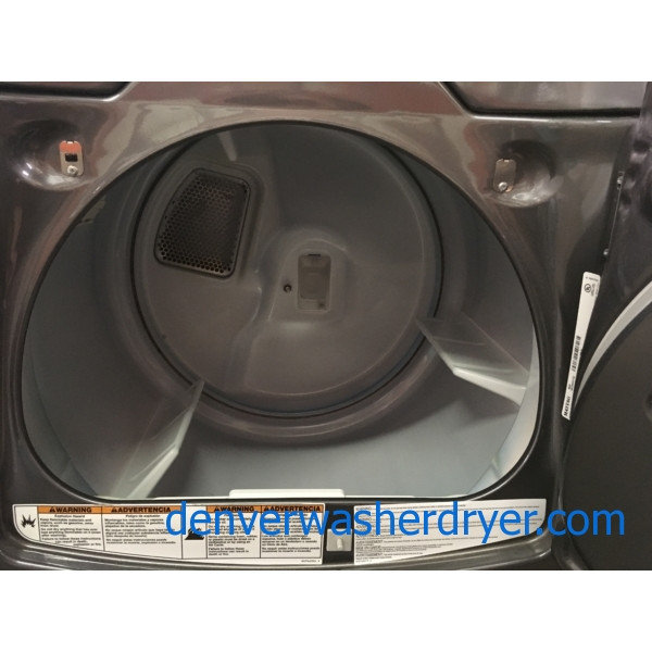 Quality Refurbished HE Maytag Bravos XL-Series Top-Load Direct-Drive Washer & HE Electric Steam-Dryer, 1-Year Warranty