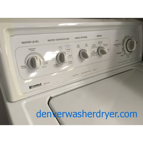 Heavy Duty Quality Refurbished 27″ Kenmore Top-Load Direct-Drive (3.4 Cu. Ft.) Washer, 1-Year Warranty