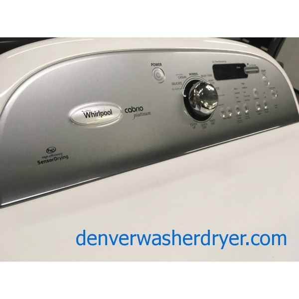 Quality Refurbished Whirlpool Cabrio HE Electric Dryer, 1-Year Warranty