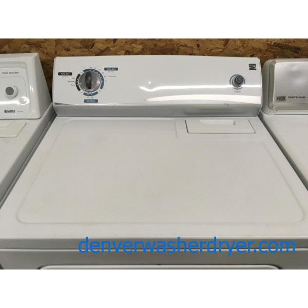 29″ Kenmore Quality Refurbished Super Capacity Electric Dryer, 1-Year Warranty