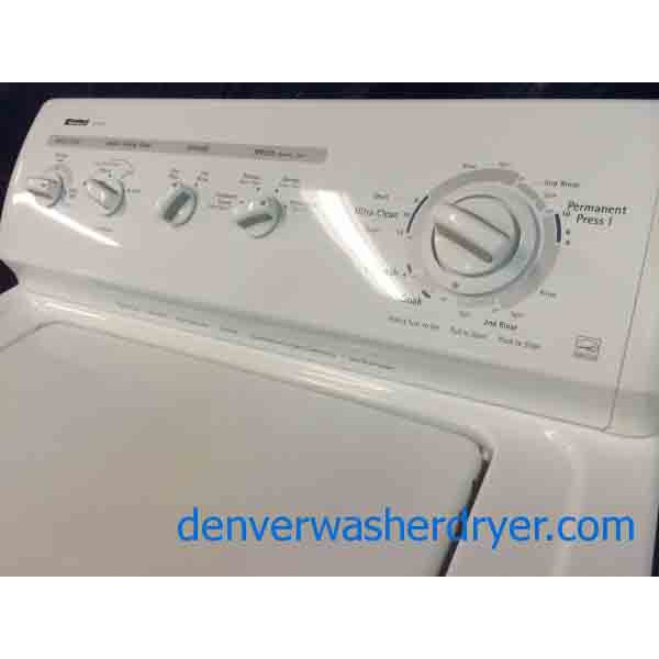 Energy Star Kenmore 80 Series Washer/Dryer, Elite Dryer