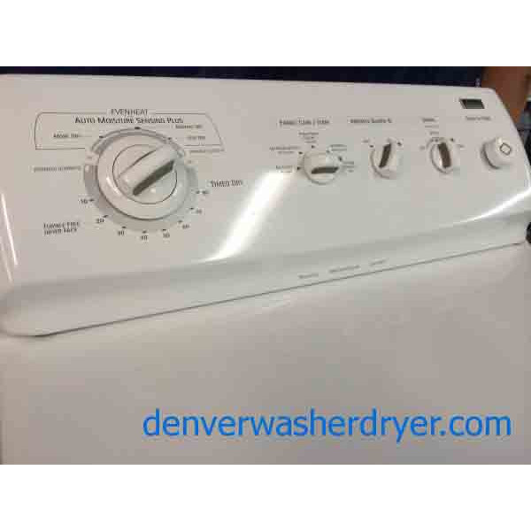 Energy Star Kenmore 80 Series Washer/Dryer, Elite Dryer