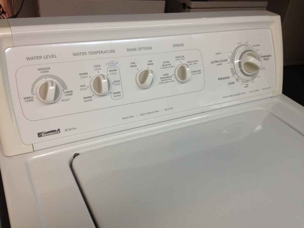 Large Images for Kenmore 90 Series Washer/Dryer 373