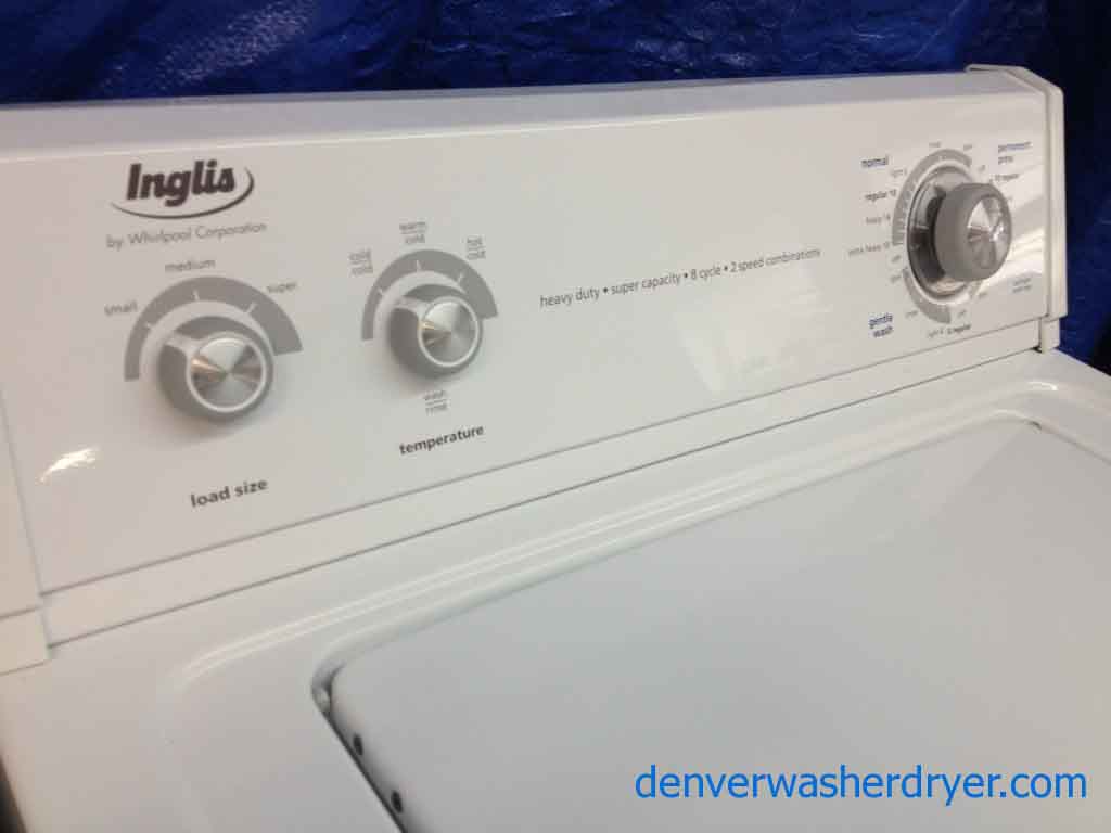 Washer And Dryers: Inglis Washer And Dryer