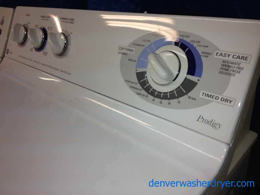 Large Images for Electrifying GE Profile Washer/Dryer Matching Set