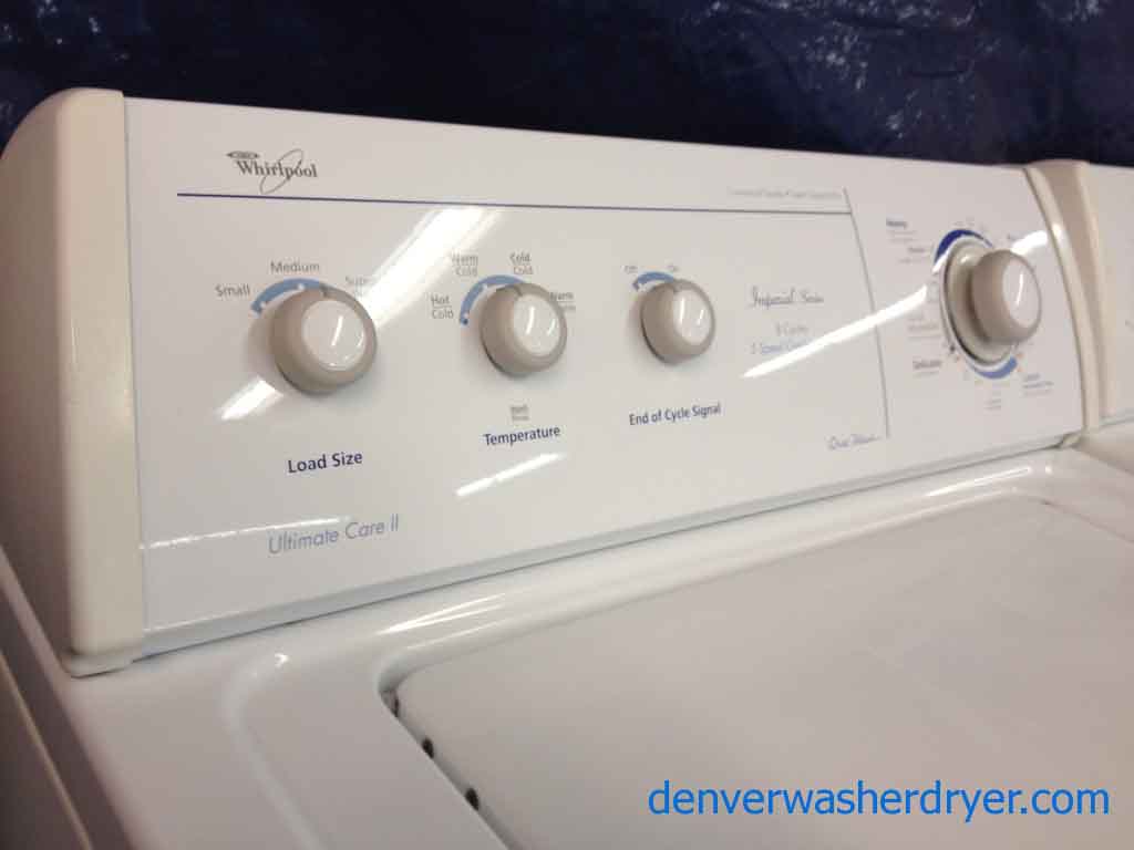 Large Images for Great Whirlpool Imperial Washer/Dryer Set! 1131