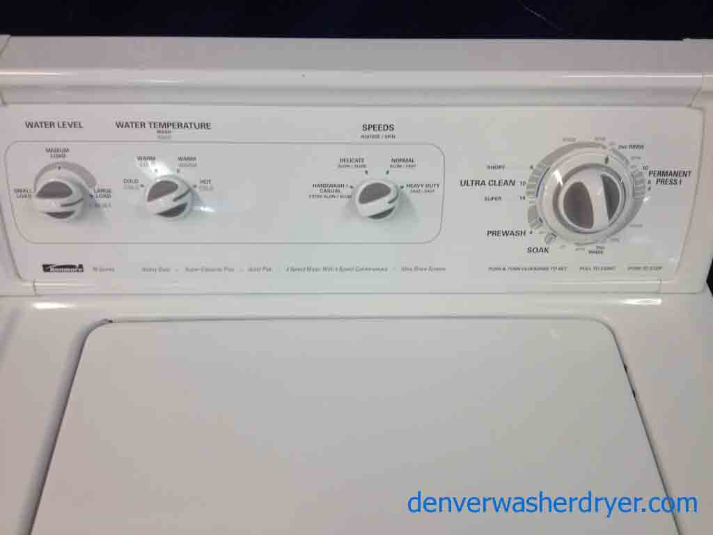 Large Images for Kenmore 70 Series Washer, Super Capacity Plus! 1503