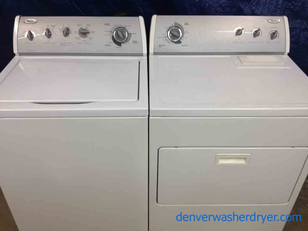 Large Images for Whirlpool Washer/Dryer, Fabulous Ultimate Care II
