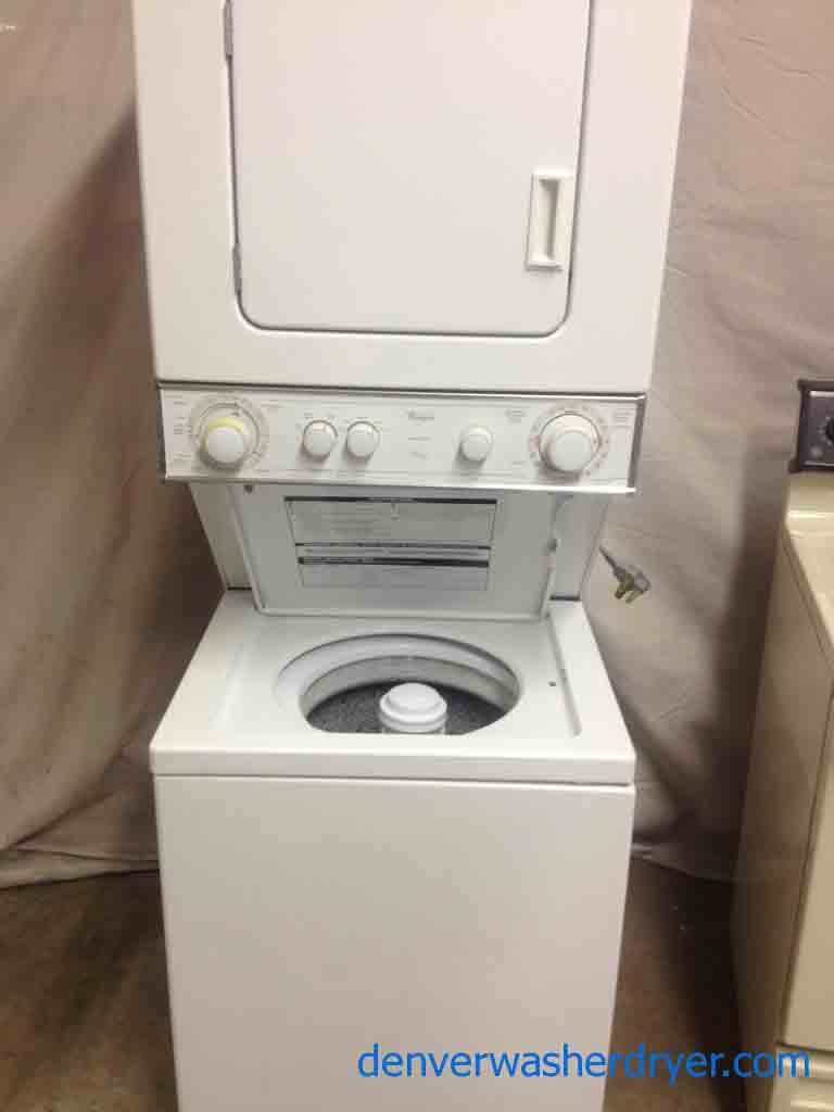Large Images for Impressive 24″ Stacked Whirlpool Washer/Dryer Set 1892