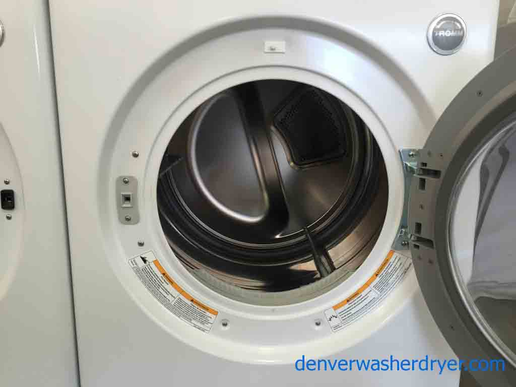 Large Images for AMAZING LG Tromm Washer/Dryer, Stainless Steel Drums