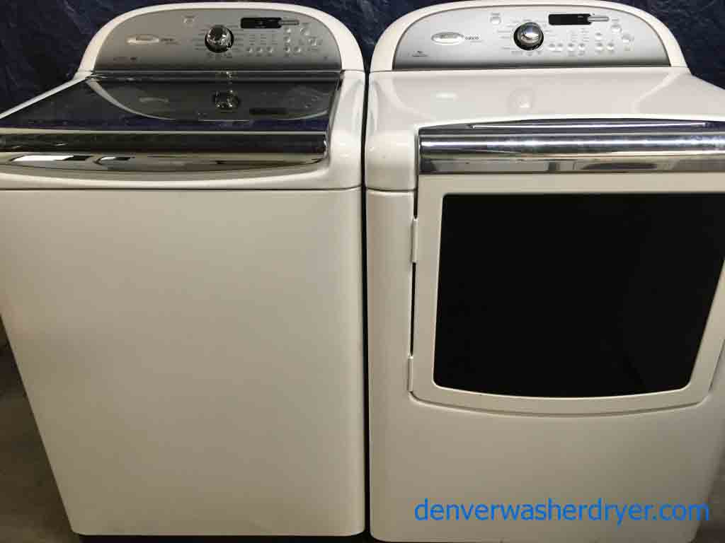Large Images for Whirlpool Cabrio Platinum Canyon Capacity Laundry Set