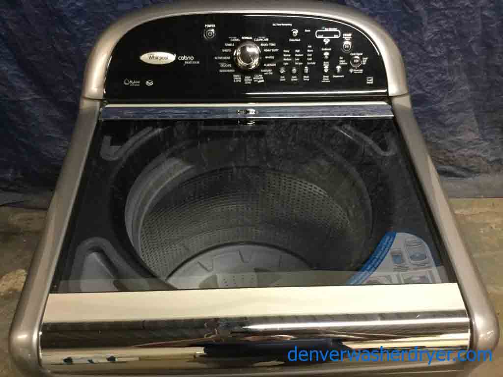 Large Images for Silver Whirlpool Cabrio Platinum DirectDrive Washing