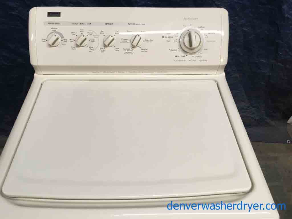 Large Images for Single Bisque Kenmore Elite DirectDrive Washer with 1
