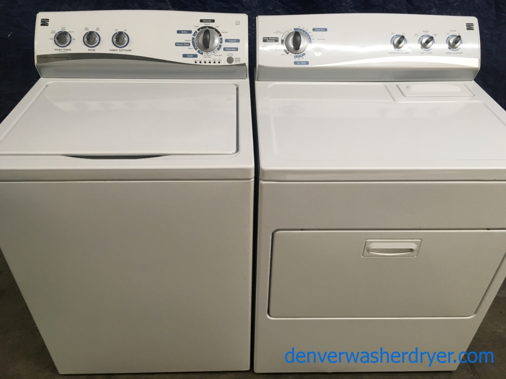 Large Images for Kenmore w/Energy Star Washer & Dryer Set, 1Year