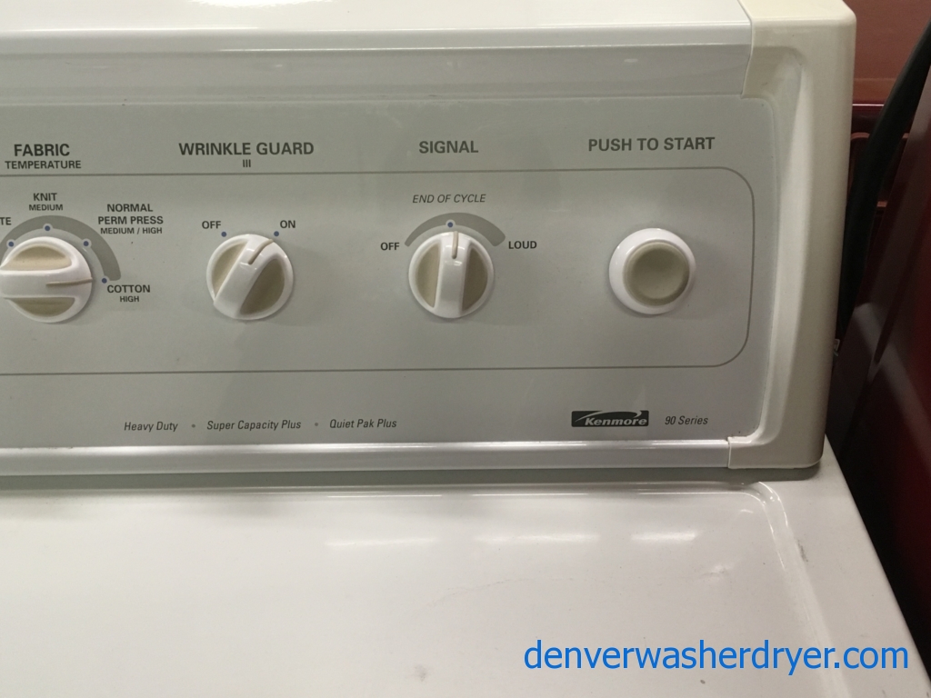 Large Images for Kenmore Direct-Drive Washer and Dryer Set ...