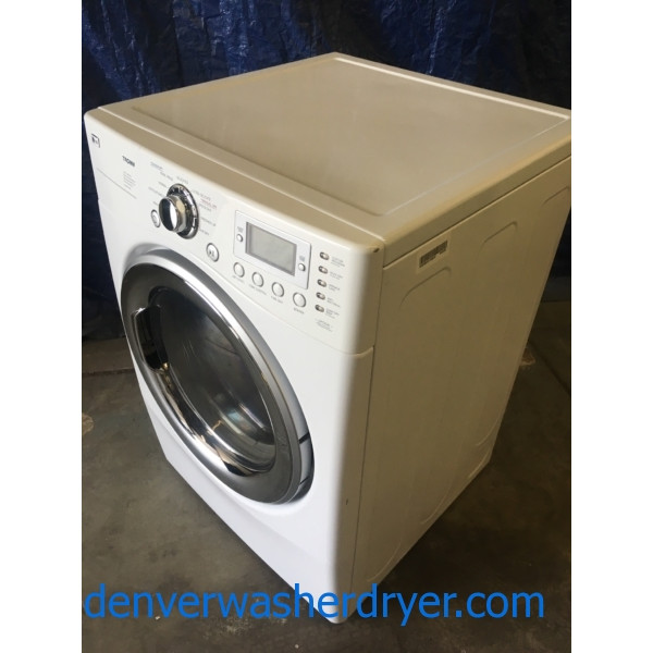 27" Quality Refurbished Stackable LG TROMM Electric Dryer, 1Year