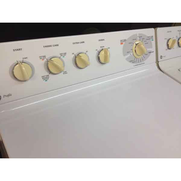 Very Nice GE Profile Washer/Dryer Set