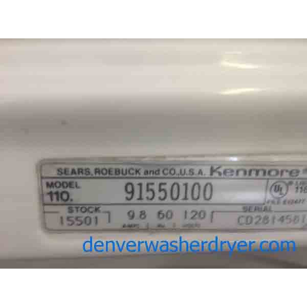 Kenmore 24″ Washer