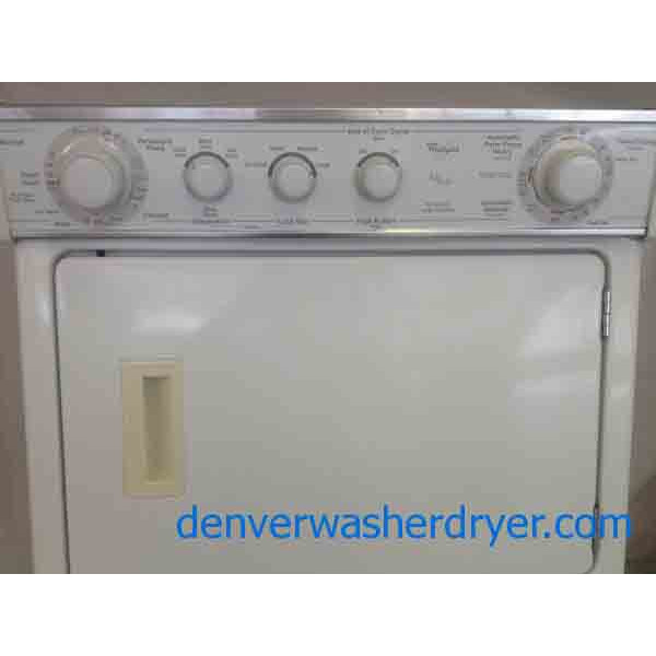 Whirlpool Thin Twin Stacked Washer/Dryer Set! (2259)