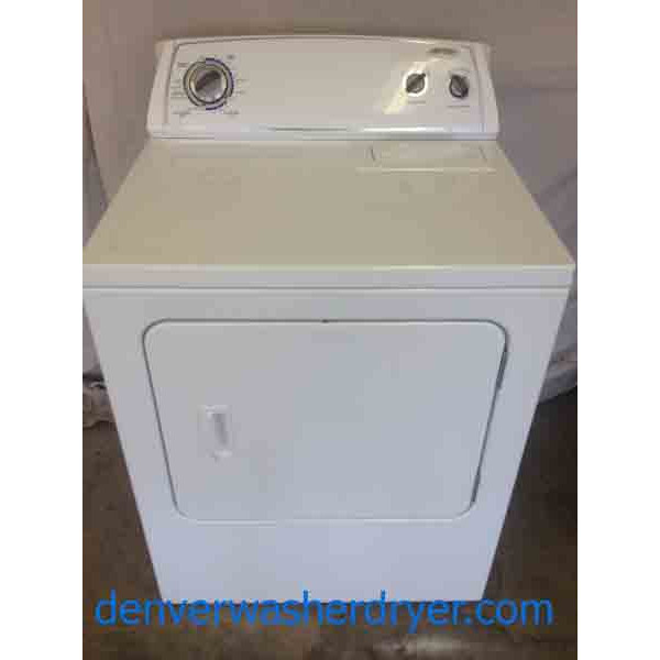 Super Capacity Whirlpool Dryer!