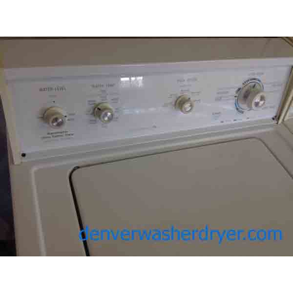 On Sale!; Heavy-Duty Kenmore 80 Series Washer/Dryer Set!