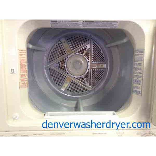 27″ Wide Kenmore Stacked Washer/Dryer Set!