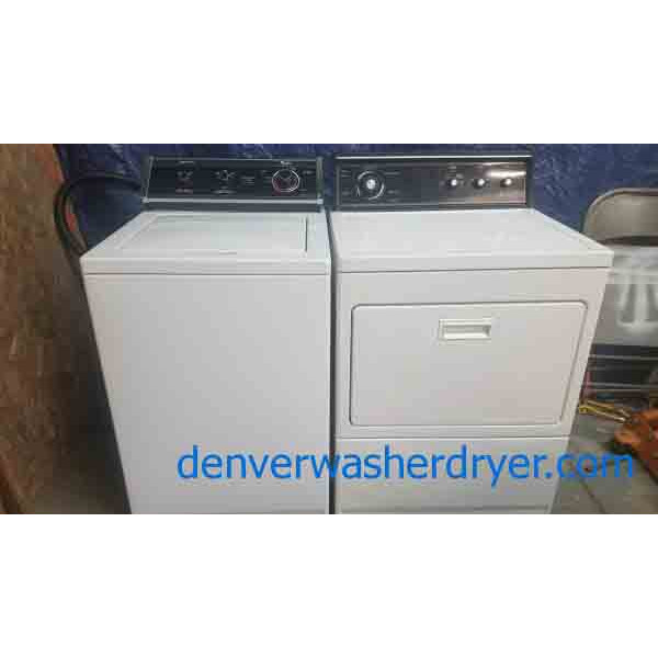 Heavy-Duty Washer/Dryer Whirlpool Set!