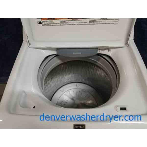 Wonderful White Maytag Bravos Washing Machine, 3.6 Cu. Ft., 1-Year Warranty!