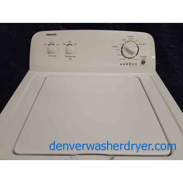 Reliable Admiral White Washing Machine, Newer Model, Full-Sized, 1-Year Warranty