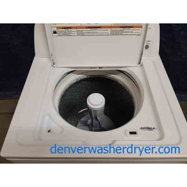 Reliable Admiral White Washing Machine, Newer Model, Full-Sized, 1-Year Warranty