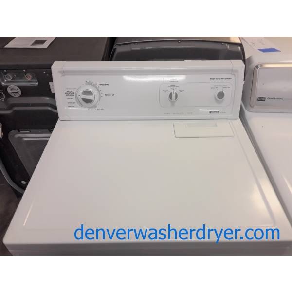 Heavy-Duty Kenmore 80 Series Dryer, Electric, 29″ Wide, 6.5 Cu.Ft. Capacity, Auto-Moisture Sensing, Wrinkle Guard, Quality Refurbished, 1-Year Warranty!