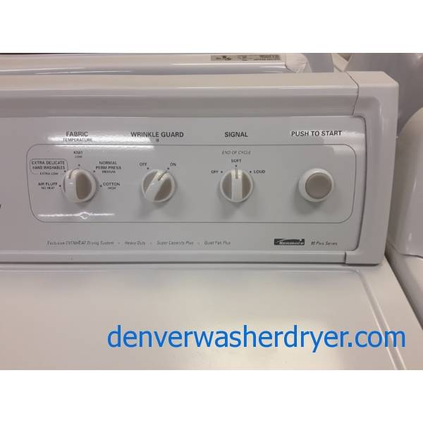 Kenmore 90 Plus Series Dryer, 27″ Wide, Heavy-Duty, Wrinkle Guard Option, 7.0 Cu.Ft. Capacity, Electric, Quality Refurbished