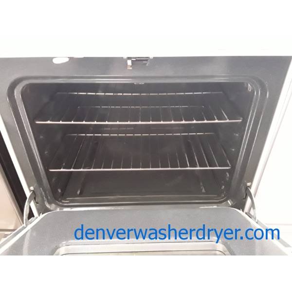 GE White GAS Range, 4 Burners, Storage Drawer, Self-Cleaning, Quality Refurbished, 1-Year Warranty!