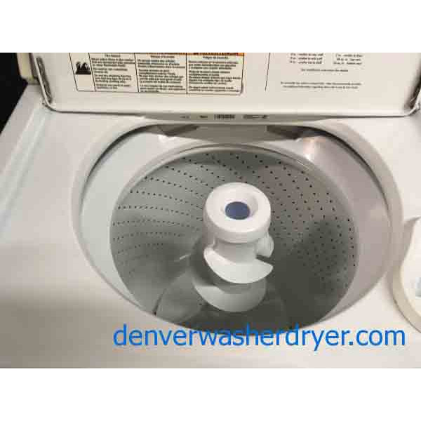 Loaded Whirlpool Gold Washer & Dryer, 220v