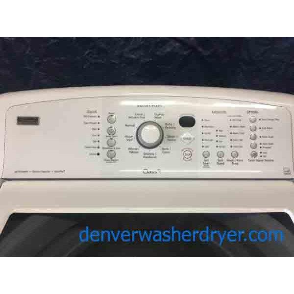 King Size Kenmore Oasis Washer and Dryer, Direct-Drive