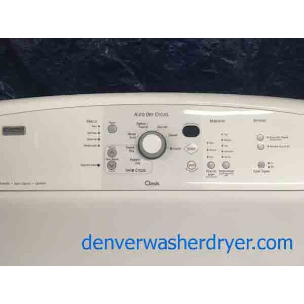 King Size Kenmore Oasis Washer and Dryer, Direct-Drive