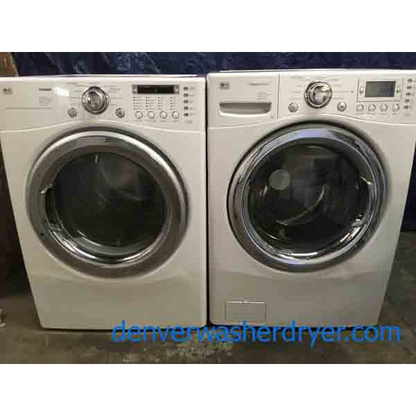 LG Tromm Ultra Capacity Washer Dryer Set!