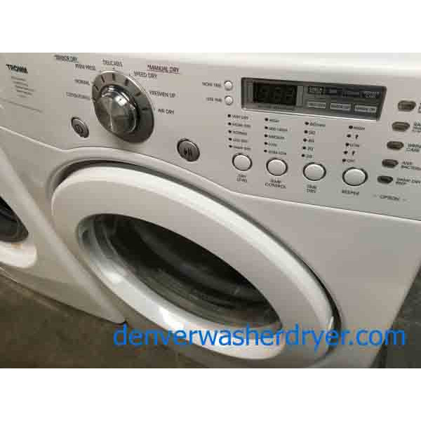LG Direct Drive Stackable FrontLoading Washer Dryer Set! 2585