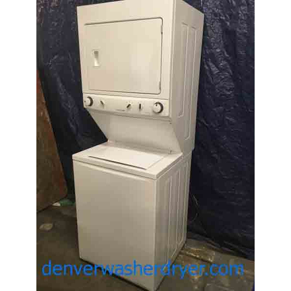 27" HighEfficiency Frigidaire Stacked Washer/Dryer Set! 2589 Denver Washer Dryer